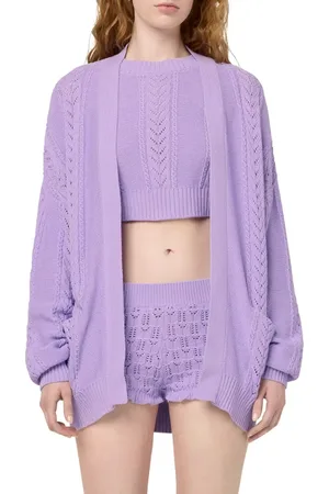 Florence By Mills Pointelle Stitch Cardigan in at Nordstrom, Size Xx-Small