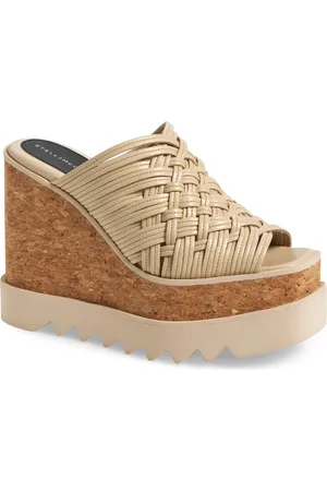 Stella McCartney Sneak-Elyse Platform Wedge Sandal in at Nordstrom, Size 5.5Us