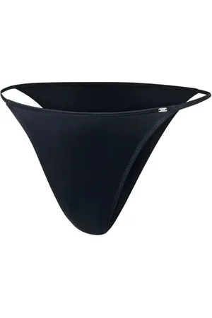 Savage X Fenty Slipper Satin String Bikini in at Nordstrom, Size Medium