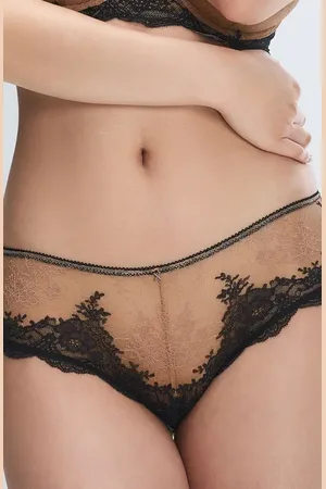 Savage X Fenty Lacestruck Hipster Briefs in at Nordstrom, Size X-Small