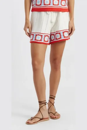Chinti & Parker Hand Crochet Shorts in at Nordstrom, Size Large