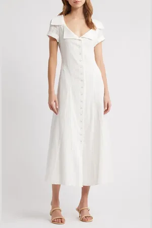 Cult Gaia Jeanie Cotton Shirtdress in at Nordstrom, Size 0