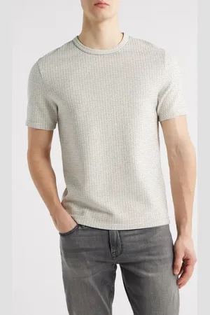 Frame Jacquard Stripe T-Shirt in at Nordstrom, Size X-Large
