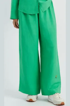 Chinti & Parker Linen-Cotton Peanuts Racquet Club Trousers in at Nordstrom, Size Medium