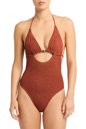 Bond Eye Fowler Beaded One-Piece Swimsuit in at Nordstrom
