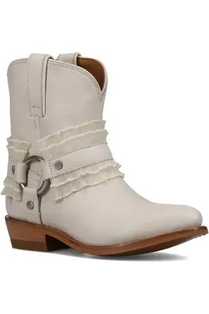 Frye Billy Ruffle Harness Bootie in at Nordstrom, Size 9.5