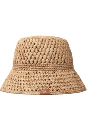 Maje Crochet raffia bucket hat in at Nordstrom