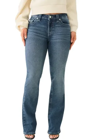 True Religion Crystal Becca Bootcut Jeans in at Nordstrom, Size 24
