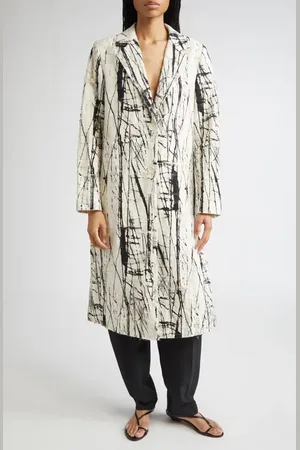 Jason Wu Calligraphy Jacquard Coat in at Nordstrom, Size Small