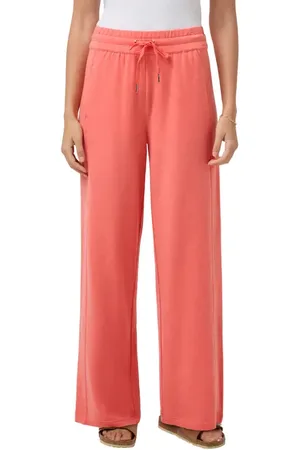 Travis Mathew Cloud French Terry Wide Leg Pants in at Nordstrom, Size Large