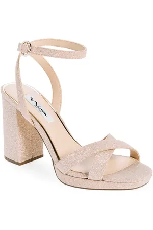NINA Sheila Ankle Strap Platform Sandal in at Nordstrom, Size 9