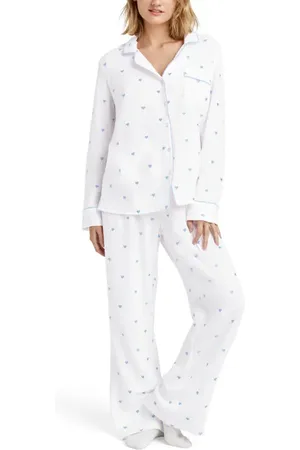 Splendid Lottie Love Cotton Gauze Pajamas in at Nordstrom, Size Large