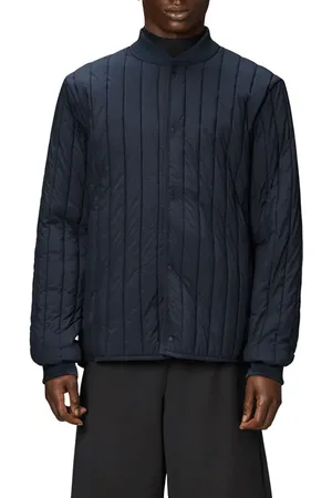 Rains Banja Water Repellent Bomber Liner Jacket in at Nordstrom, Size Medium