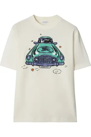 Burberry Car Cotton T-shirt in at Nordstrom, Size Xx-Large
