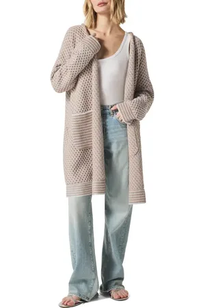 Splendid Davina Pattern Open Front Cardigan in at Nordstrom, Size Medium