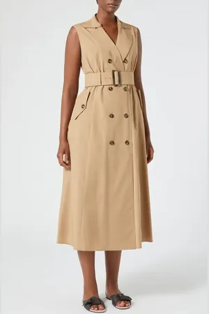 Persona by Marina Rinaldi Magnete Sleeveless Trench Dress in at Nordstrom, Size 16W