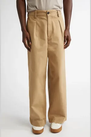Noah NYC Pleated Baggy Chinos in at Nordstrom, Size 32