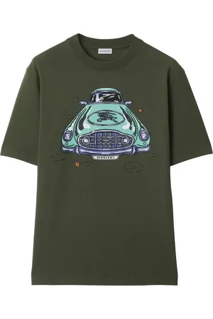 Burberry Car Cotton T-shirt in at Nordstrom, Size X-Small