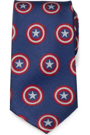 Cufflinks, Inc. Captain America Hidden Message Silk Blend Tie in at Nordstrom