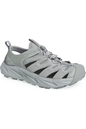 Hoka One One Hopara Hiking Sandal in Stellar Grey /Stellar Grey at Nordstrom, Size 11.5 Women
