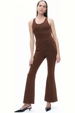 Nocturne Ribbed Crop Top in at Nordstrom, Size X-Large