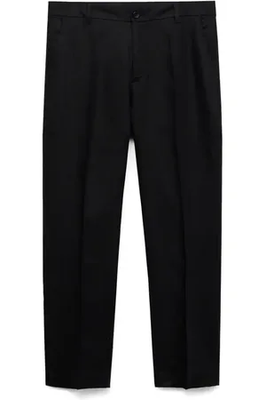 MANGO Pleated Linen Pants in at Nordstrom, Size 30