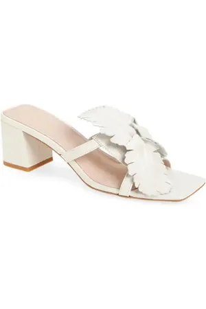 CECELIA Happy Leather Sandal in at Nordstrom, Size 7.5