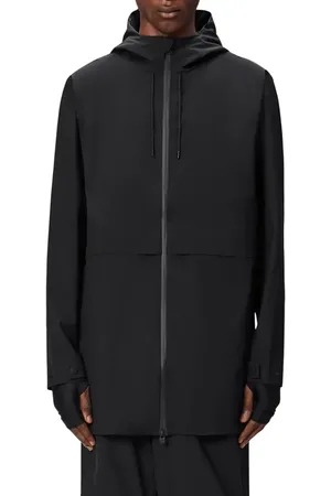 Rains Suva Hardshell Hooded Long Rain Jacket in at Nordstrom, Size Small