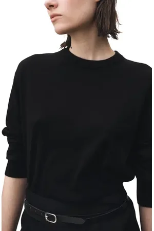 MANGO Wool & Cotton Crewneck Sweater in at Nordstrom, Size X-Small
