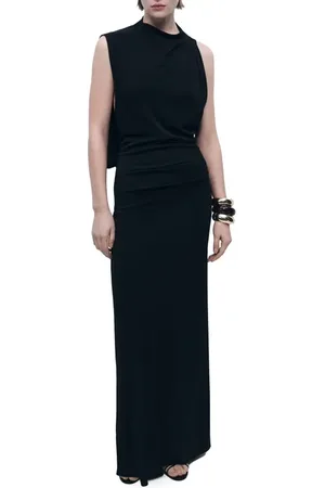 MANGO Asymmetric Column Dress in at Nordstrom, Size Small