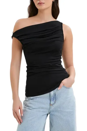 Marcella Cooper Ruched Off the Shoulder Top in at Nordstrom, Size X-Small
