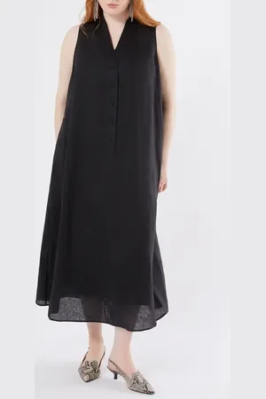Persona by Marina Rinaldi Tema Sleeveless A-Line Dress in at Nordstrom, Size 16W