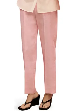 MANGO Boreli Linen Pants in at Nordstrom, Size 2