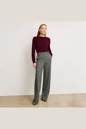 M.M.LaFleur Larissa Pointelle Sweater - Cotton Silk Knit in at Nordstrom, Size Small