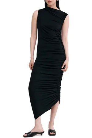 Marcella Joan Sleeveless Ruched Cocktail Dress in at Nordstrom, Size Small