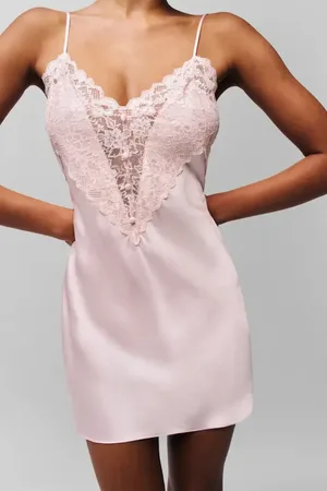 DANIELLE GUIZIO Nova Slip Mini Dress in at Nordstrom, Size Medium
