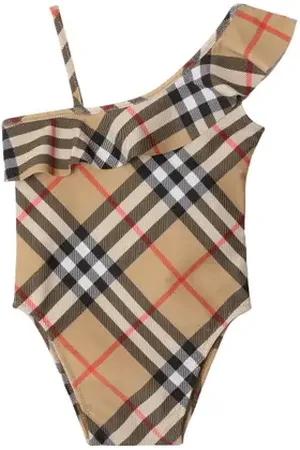 Burberry Check Swimsuit in at Nordstrom, Size 12M