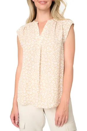 GIBSONLOOK Cap Sleeve Blouse in at Nordstrom, Size Small