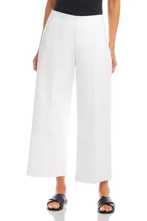 Karen Kane Crop Wide Leg Pants in at Nordstrom, Size X-Small
