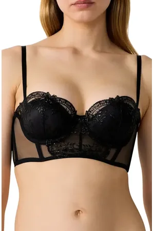Etam Enivrante Underwire Balconette Push-Up Bra in at Nordstrom, Size 32C