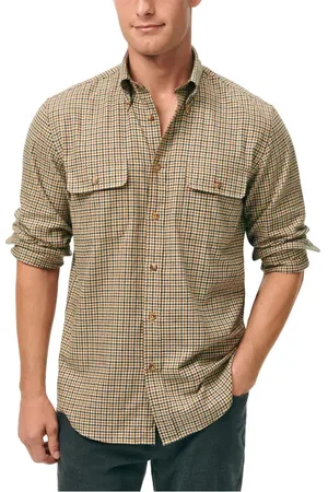 Brooks Brothers Flannel Button-Down Shirt in at Nordstrom, Size Small