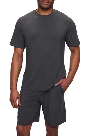 Eberjey Henry Jersey Knit Short Pajamas in at Nordstrom, Size Small
