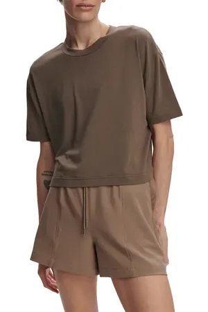 Varley Venice Easy Cotton Blend Crop T-Shirt in at Nordstrom, Size Xx-Small