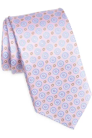David Donahue Neat Silk Tie in at Nordstrom