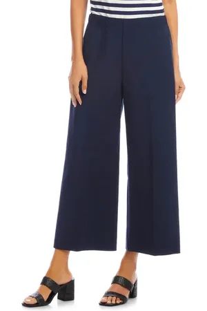 Karen Kane Crop Wide Leg Pants in at Nordstrom, Size Small