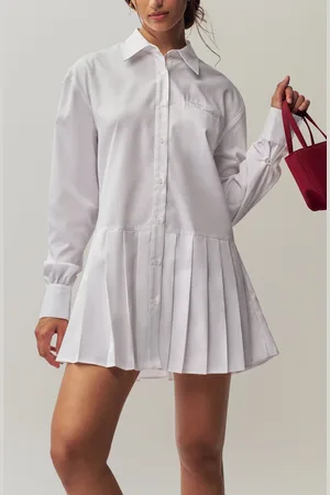 DANIELLE GUIZIO Sennae Shirt Dress in at Nordstrom, Size Xx-Small