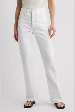 Frame The Vertical High Waist Relaxed Straight Leg Jeans in at Nordstrom, Size 27
