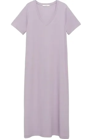 MANGO V-Neck Cotton Nightgown in at Nordstrom, Size Small