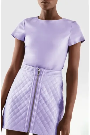 AS by DF Brando Stretch Leather Tee in at Nordstrom, Size Large