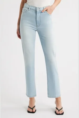 Frame Le Sleek High Waist Ankle Straight Leg Jeans in at Nordstrom, Size 25